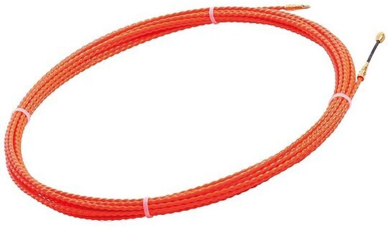 Kati Twist Einziehband 4,5 mm, inkl. Federführungskopf +Zugkopf mit Öse - Länge 25m