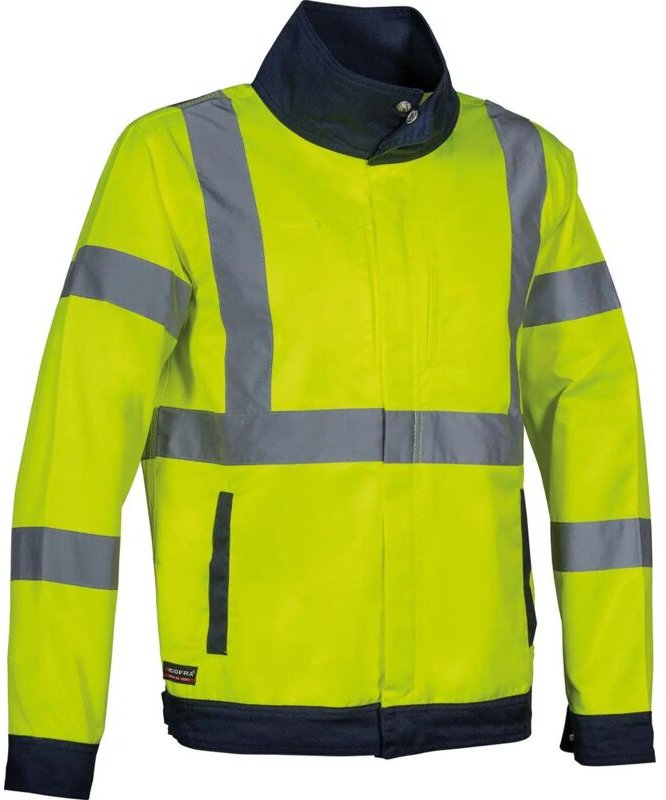 Cofra GDGIXXL Dazzle Arbeitsjacke Gelb XXL
