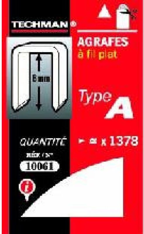 8-mm-Klammern – Typ C TECHMAN