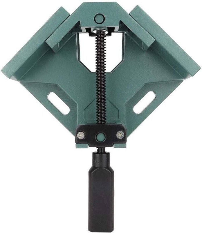 90-Grad-Winkelklemme aus Aluminiumlegierung mit Einzelgriff für Bilderrahmen