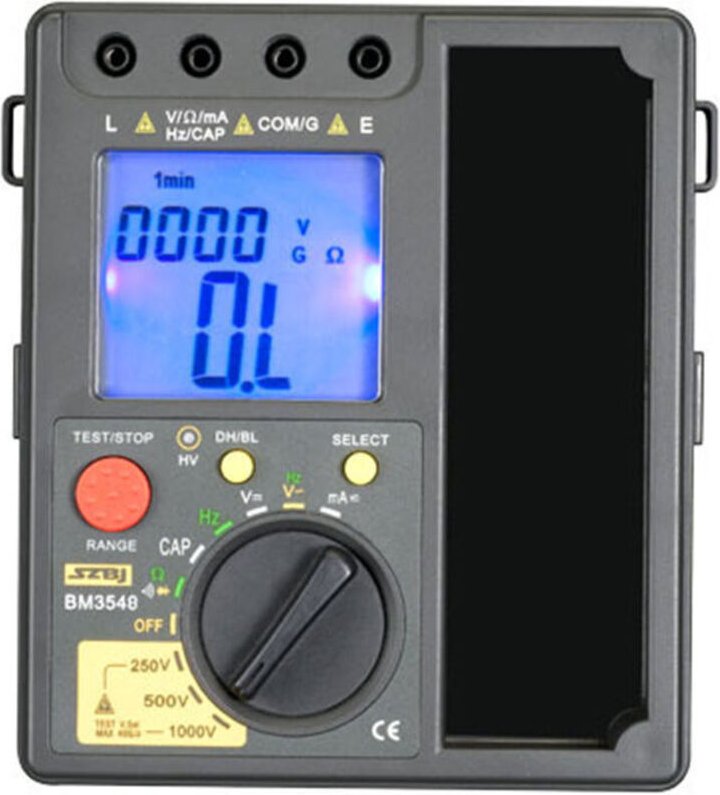Zeigerwiderstandsmessgerät Megohmmeter 1000V3548 Hochpräzises Digitalmultimeter Multimeter von DEBUNS