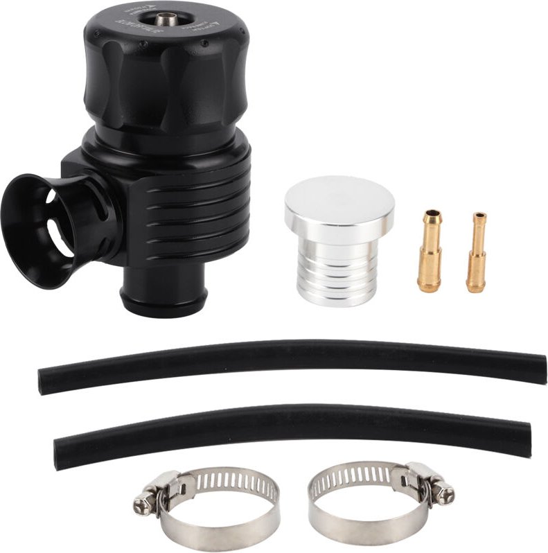25-mm-Aluminium-Turbo-Inverter-Ausblasventil-Kit, geeignet für 1,8T 20V 2,7T Zweisitzer-Motoren.