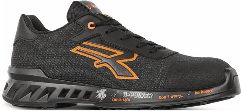 Sicherheitsschuh BRUCE Größe 41 W. 11 schwarz/orange Nylon