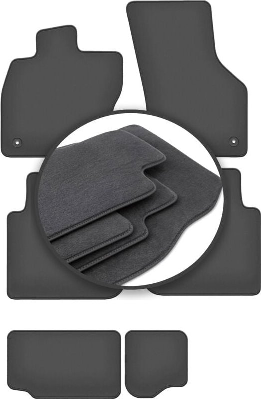 Premium-Fußmatten für: Seat Tarraco 7-Sitzer (2018-)