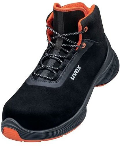 Uvex 6850844 1 G2 Stiefel S2 68508 schwarz, rot Weite 11 Größe 44