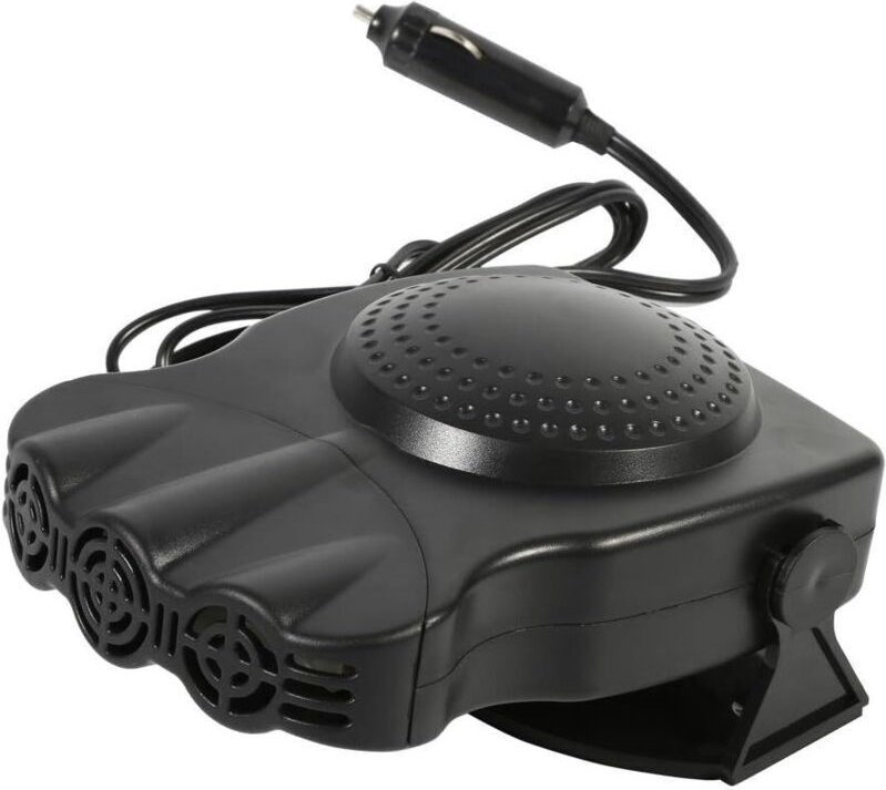 Autoheizung, 12V 150W Autoheizungslüfter, Autoheizungslüfter, Auto-Windschutzscheibenenteiser, glaub es nicht, schwarze ...