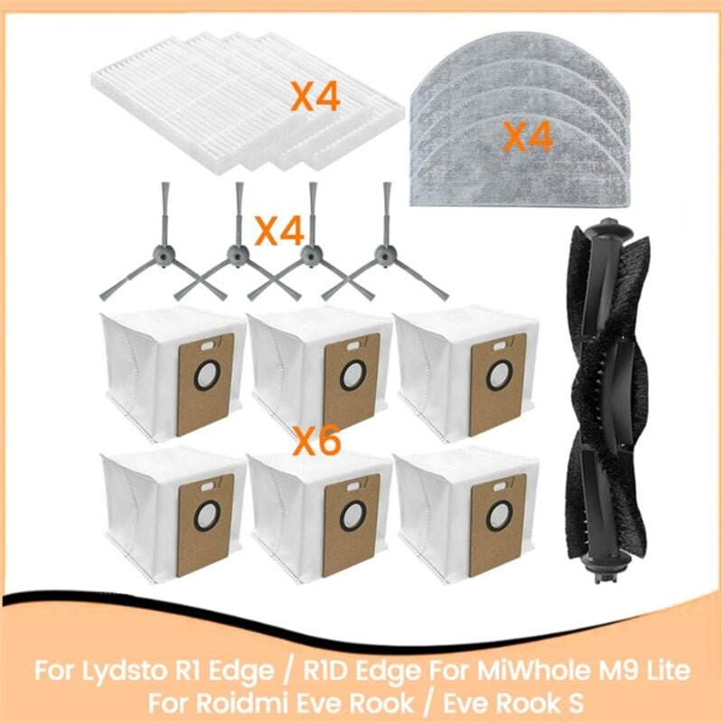 Für R1 Edge/MiWhole M9 Lite/Eve Vakuumaufsätze