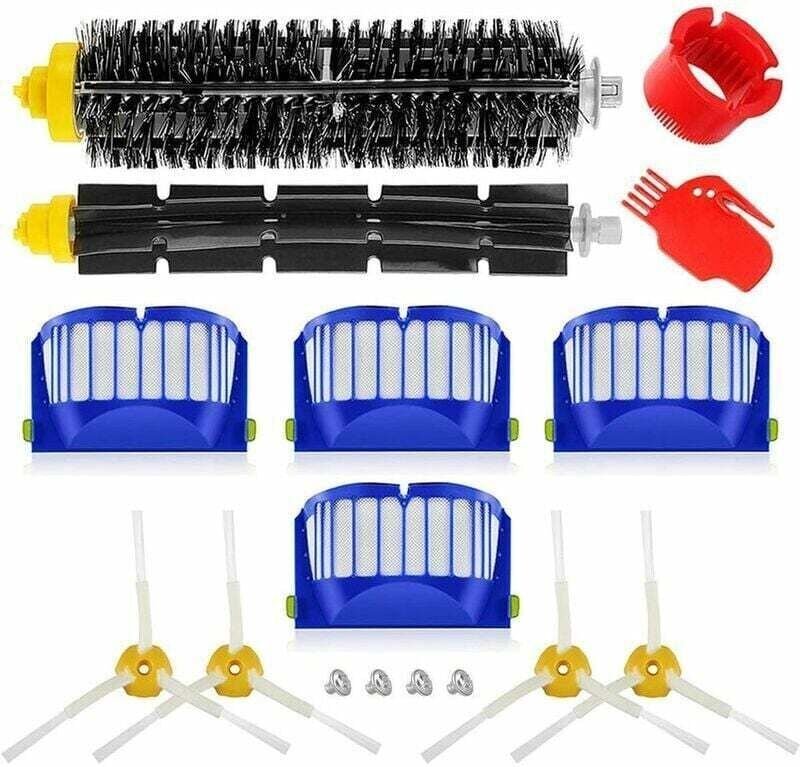 Zubehörset kompatibel mit der iRobot Roomba 600 Serie: Das ultimative Upgrade für Ihren Staubsauger mit 16 leistungsstar...