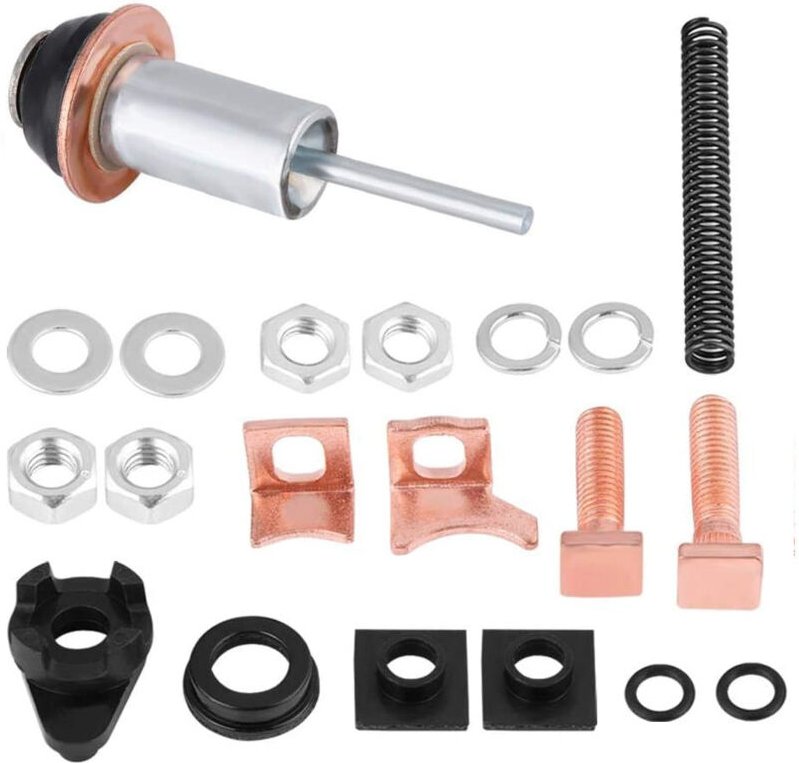 Eosnow Reparatursatz für Anlassermagnetventil für Land Rover Discovery Defender TD5 2.5 Diesel