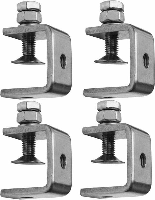 ZVD - Serre Joints c Pince Fixation Travail Bois Pince en c Robustes en Acier Inoxydable Tigre Pince de Menuiserie(4 Piè...