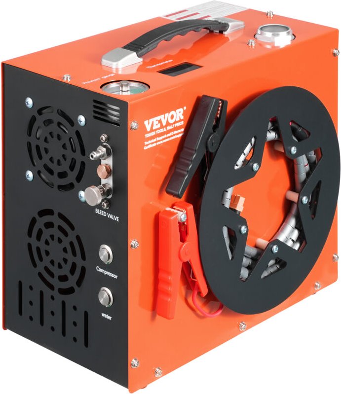 Mophorn - vevor PCP-Luftkompressor, 4500 PSI/30 MPa tragbarer PCP-Luftgewehrkompressor – Eingebautes Wasser- und Lüfterk...