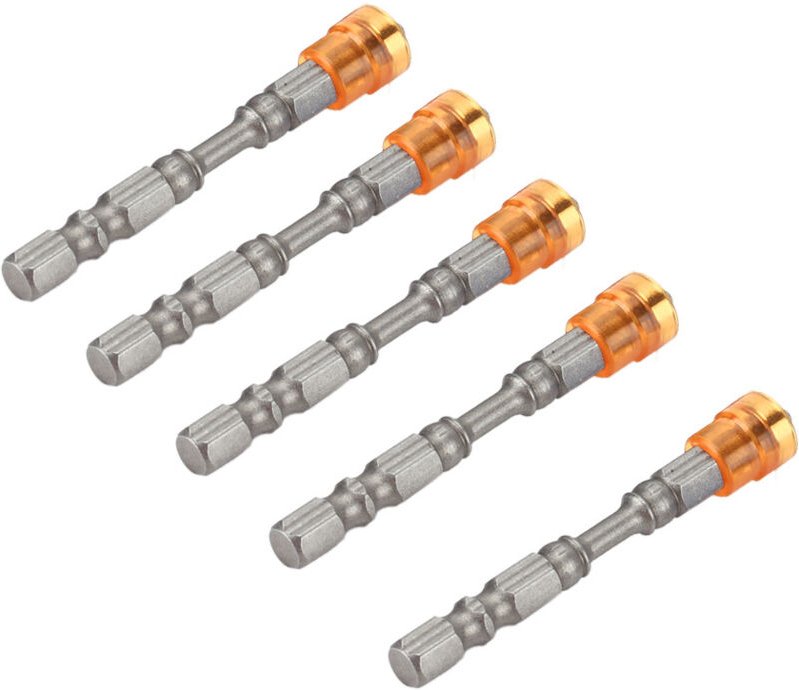 PH2 Magnetischer Kreuzschlitzschraubendreher-Bit-Satz für Trockenbauschrauben, 1/4 Zoll Schaft (Gelb)