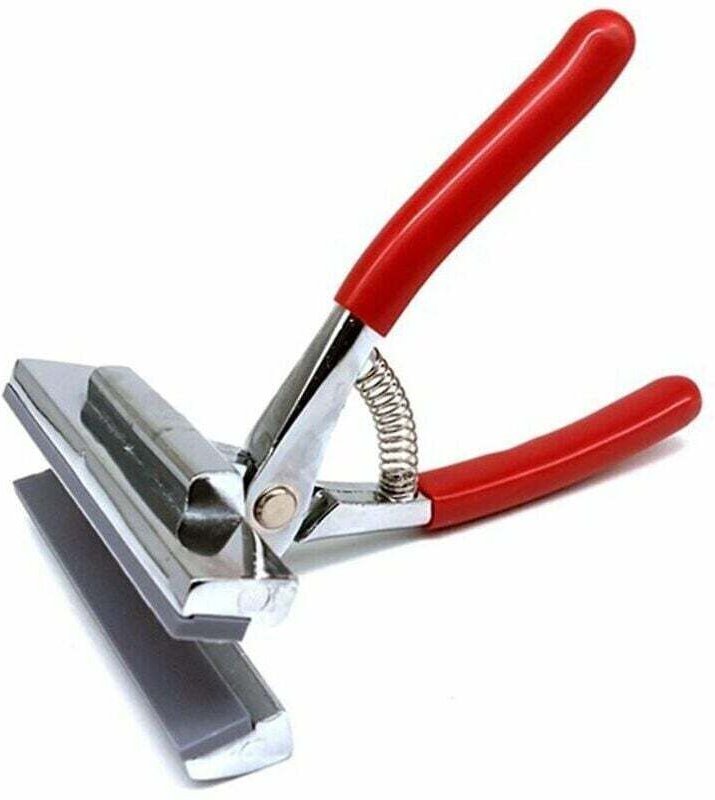 Spannzange aus Edelstahl für Segeltuch, professionelles Werkzeug mit breiten Backen --