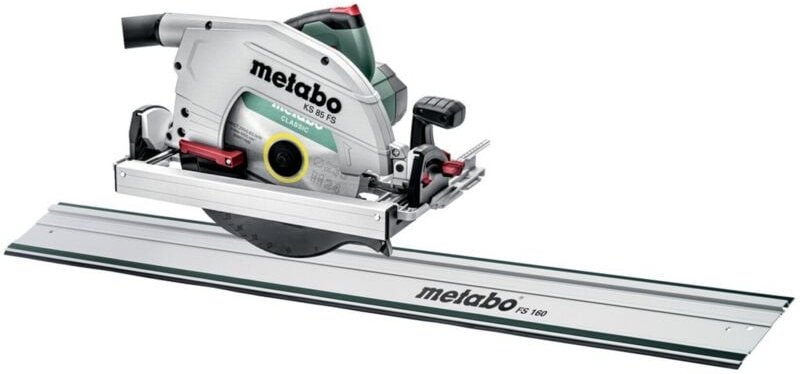 METABO Set Handkreissäge KS 85 FS (691149000) mit Führungsschiene FS 160 Karton