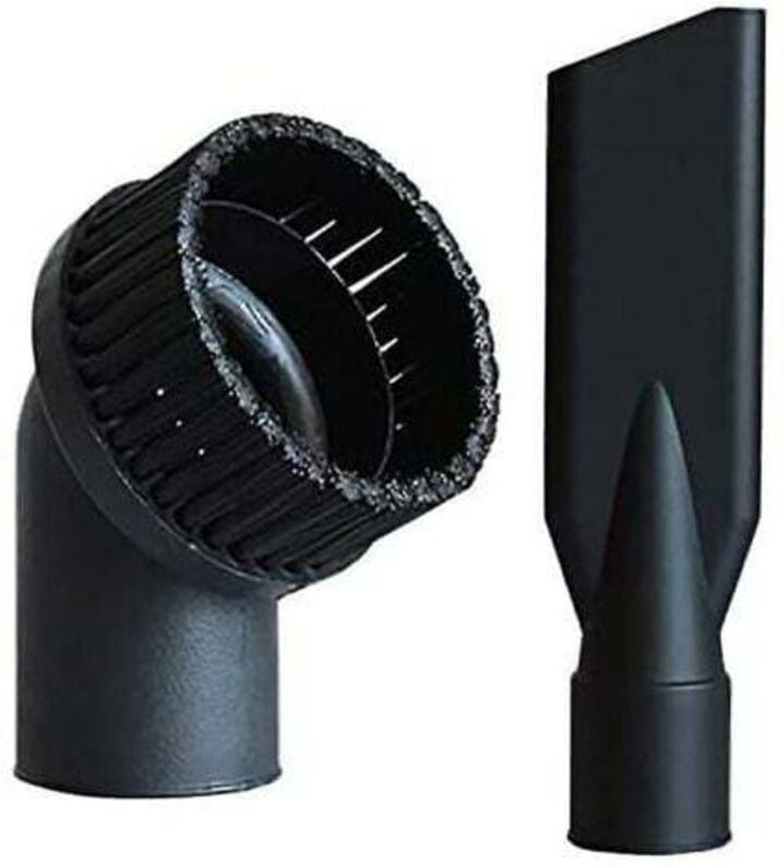 Industriestaubsauger mit Rundbürste und Flachdüse, 44 mm Innendurchmesser - dieser