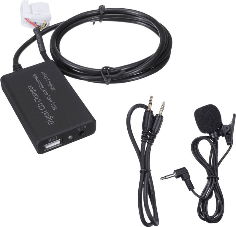 Für Accord 2006-2011 Auto Bluetooth Modul Hände-Freies Stereo aux Adapter Audio cd Konverter Interface