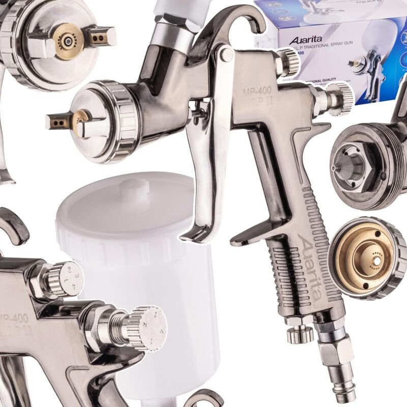 Professionelle Hvlp Ii Spritzpistole 2,0 Mm 600 Ml Zum Lackieren