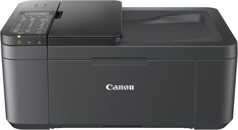 Canon PIXMA TR4755i – 4-in-1-Farbdrucker – Drucken, Scannen, Kopieren, Faxen – WLAN-fähiger Duplexdrucker, 20-Blatt-Papi...