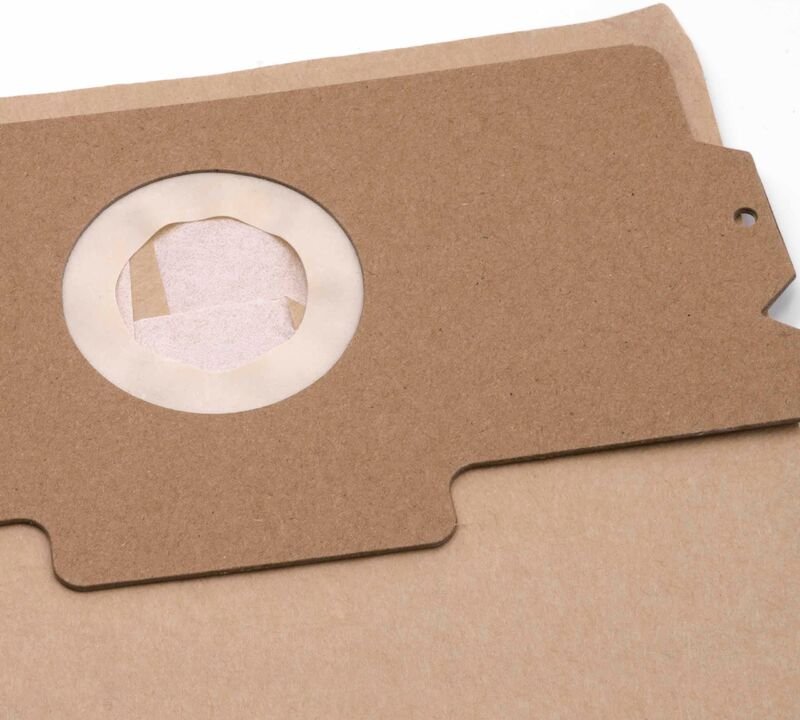 50x Staubbeutel kompatibel mit aeg Exquisit 1000, 1200 Staubsauger - 26cm x 21cm braun - Vhbw
