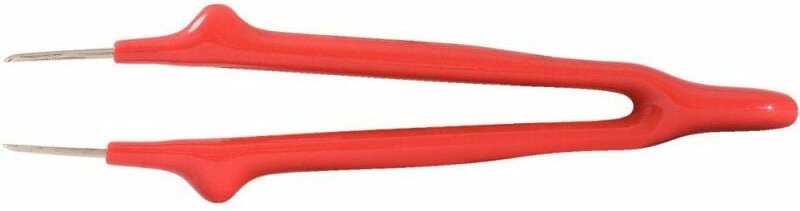 Ks Tools Pinzette mit Schutzisolierung, spitz, 11 mm