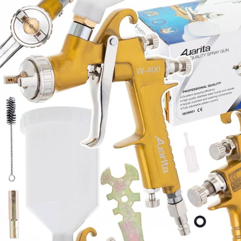 Lvmp-Lackierpistole, 1,4-Mm-Düse, Oberer Tank, 600 Ml Farbe