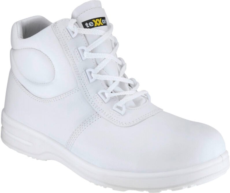 teXXor® S2-Sicherheitsschnürstiefel MONTEPELLIER weiß EN ISO 20345 626040 Gr.40