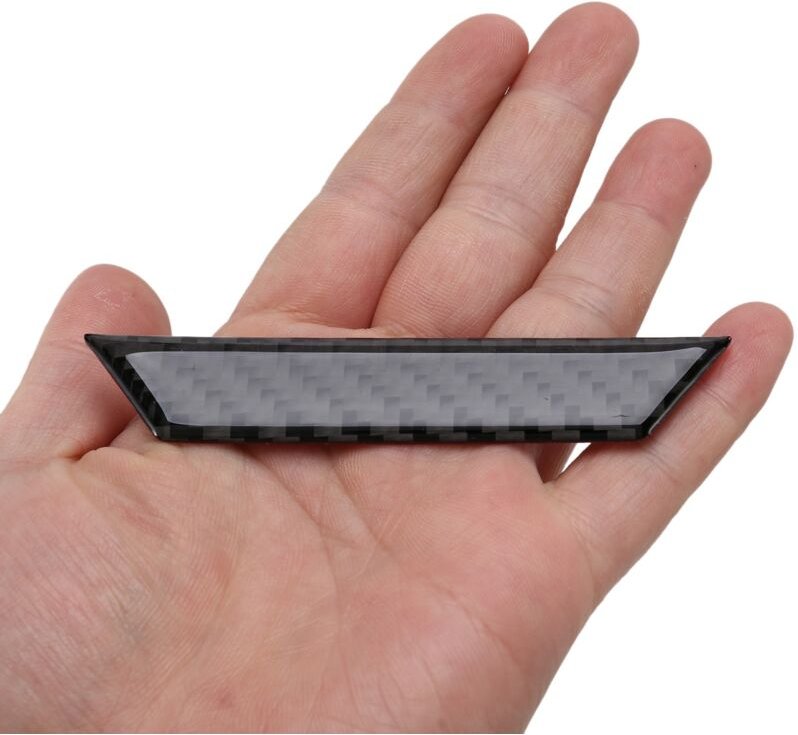 für 10. Generation Real Carbon Faser Passagierairbag Lichtverkleidungen Dekoration Abdeckung für 2020 2019 2018 2017 201...