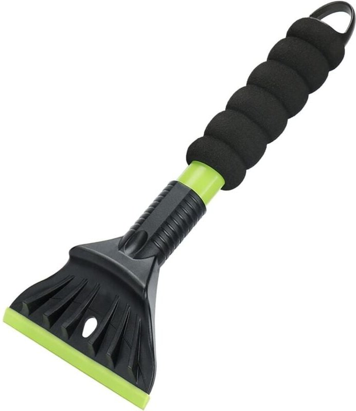 CCYKXA Auto-Schneekratzer, Auto-Fensterkratzer, Winter-Schneekratzer, Auto-Eiskratzer mit rutschfestem Griff, Autozubehö...