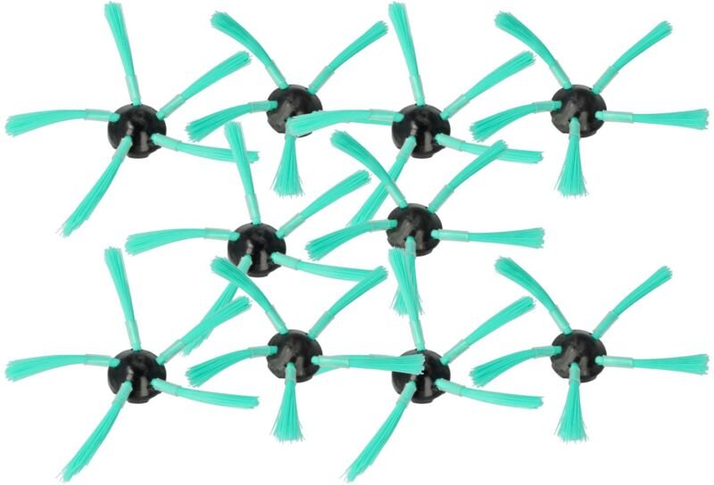 10x Seitenbürste kompatibel mit Vorwerk Kobold VR300, VR-300, VR-200, VR-7, VR200, VR7 Saugroboter - Reinigungsbürsten S...