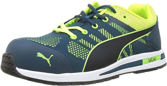 PUMA Halbschuh 643170 Elevate Knit Low grün S1P SRC HRO ESD Größe 45