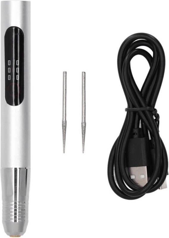 Kleiner elektrischer Gravierstift mit 3 Gängen und 10 W Leistung für Holz