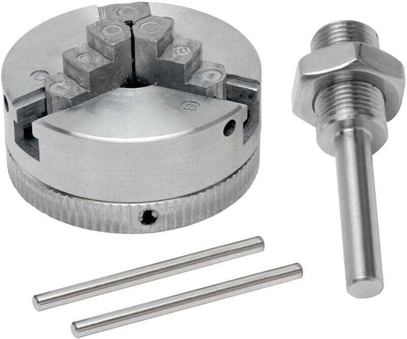 Dreibacken-Bohrfutter aus Zinklegierung, Handbohrfutter, elektrische Bohrmaschine für Holzbearbeitungswerkzeuge