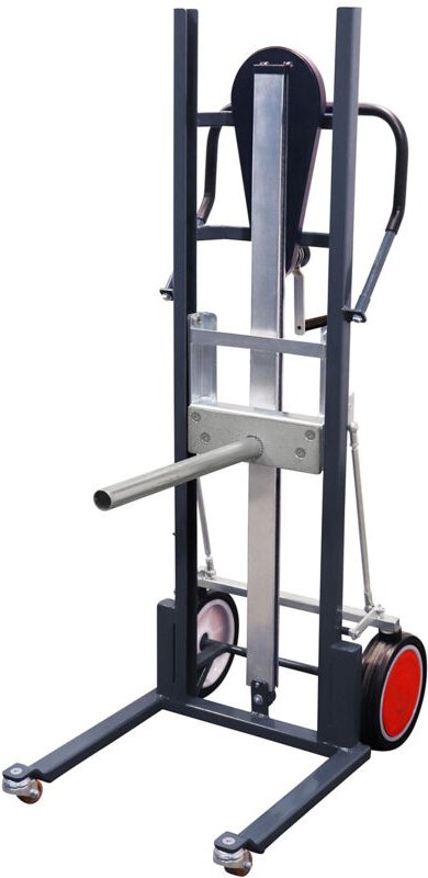 VARIOfit Materialheber inkl. Dorn mit Vollgummibereifung Anthrazitgrau