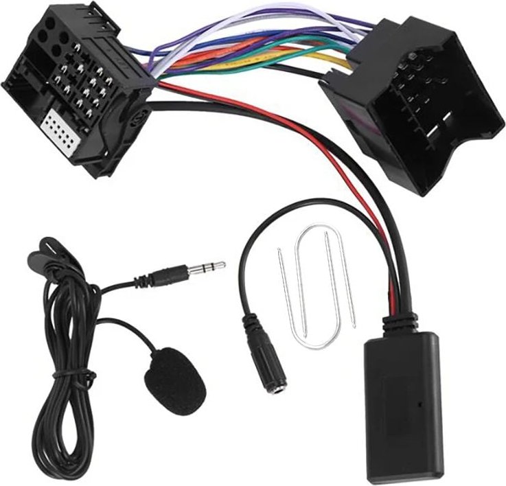 Auto Bluetooth 5.0 Aux Kabel Mikrofon Freisprecheinrichtung Handy Kostenloser Anruf Adapter Für Peugeot Citroen C2 C5 RD...