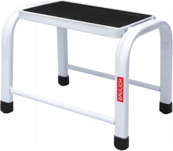 Hocker, Arbeitsplattform, rutschfester Hocker, Haushaltsleiter, 1-stufig, 150 kg, BAULICH