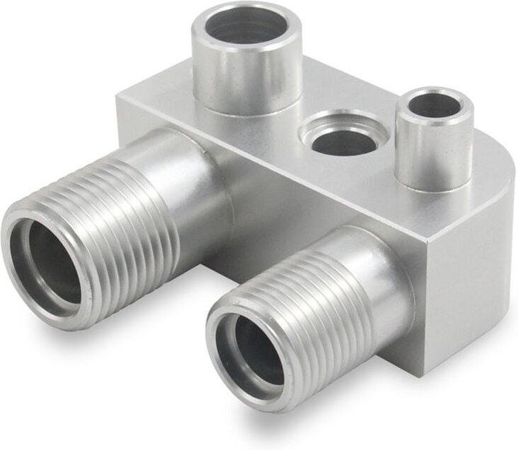 Tlily - Für lsx LS3 Motor Swap Conversion a/c Linie Kompressor Adapter Fitting, ac Aluminium