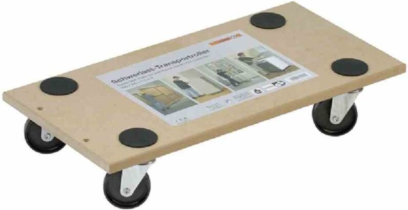 Werkzeuge 0820040 Transportroller mdf Traglast (max.): 200 kg 110 mm Anzahl Lenkrollen 4 - Meister