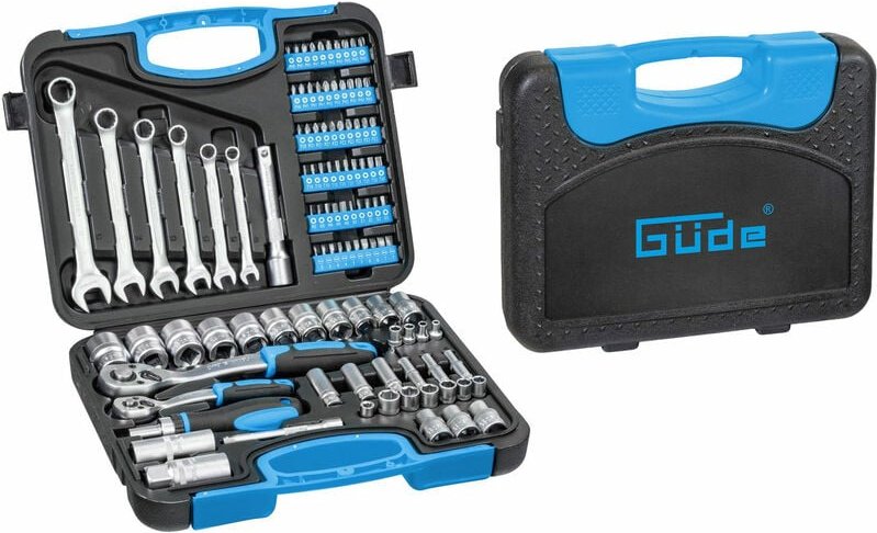 Werkzeugkoffer / Werkzeugtasche, gwzk 104, Chrom Vanadium, bestückt - Güde