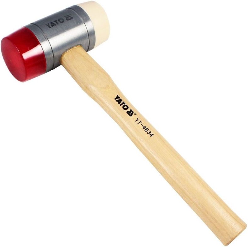 Yato - Spenglerhammer 60mm PU/Nylon, Hickorystiel / YT-4634 /
