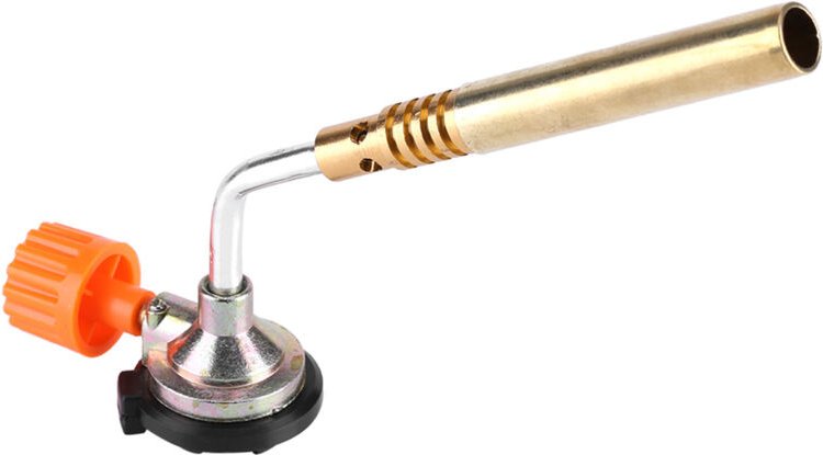 Jeffergarden Flammenwerfer-Brenner, Butan-Gas-Lötlampe, Handzündung, Camping, Schweißen, Grillen