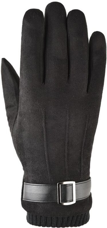 Ahlsen - Stück warme Winter-Touchscreen-Handschuhe für Männer und Frauen, Thermo-Wildleder-Fleece-Futter, rutschfeste Wi...