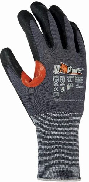 Kumba Taktische Schutzhandschuhe - Orange/Grau 9