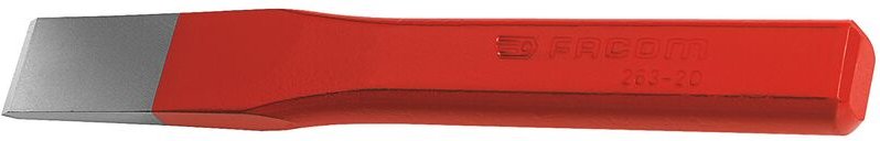 Facom 263.22 Flachmeissel Vollprofil 24 mm 220 mm