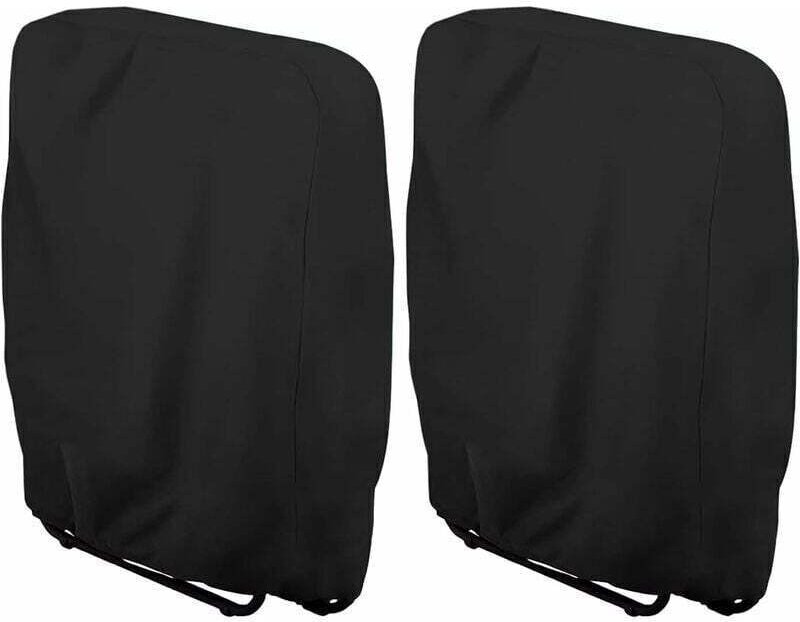 Vtizikl Housse de Chaise Longue Pliante, 2 Pièces Housse de Protection pour Chaise Longue Pliante, Housse Transat Jardin...
