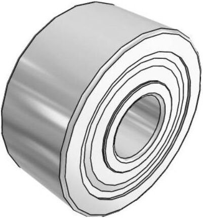 KS-Tools 889.0017 Laufrolle zu , MASTERline Werkstattwagen