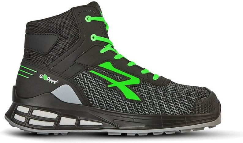 Barret S3 src ci esd Sicherheitshochschuhe - 40 eu - Anthrazit/Grüne - Anthrazit/Grüne - U-power