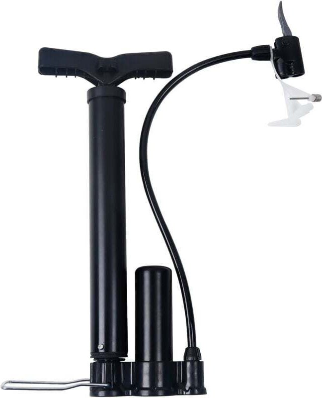 Fahrradpumpe, Ballpumpe, Standpumpe mit Hochdruckmesser 120 psi, Presta- und Schrader-Ventil für Fahrradreifen, Basketba...