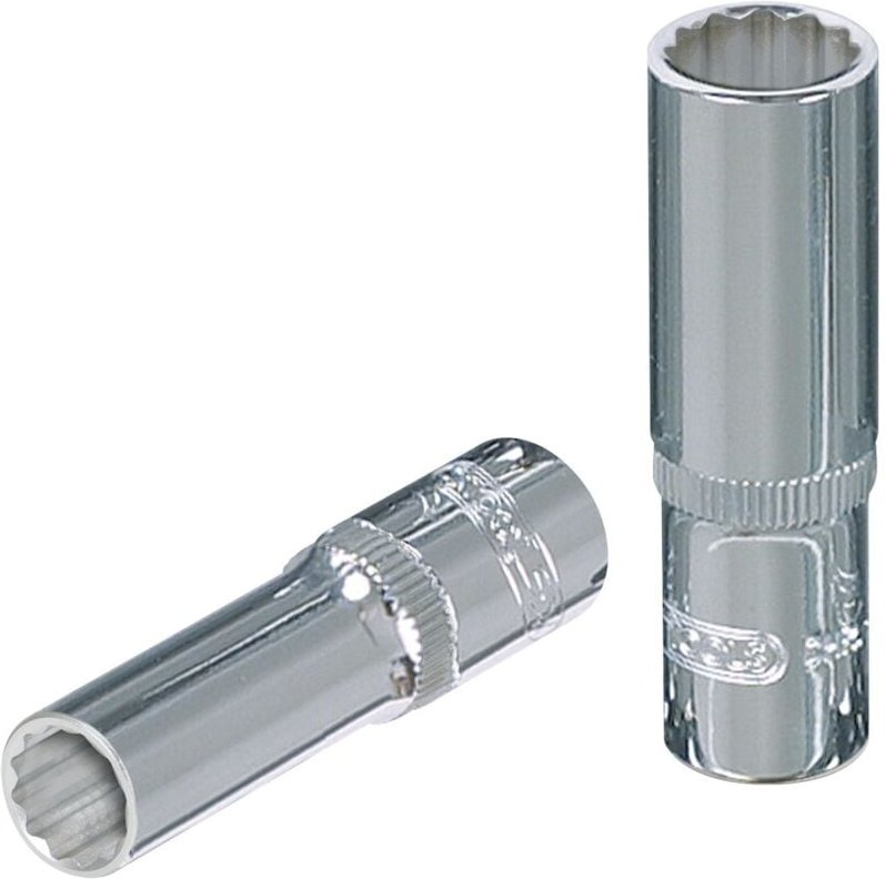 3/8' CHROMEplus 12-kant-Stecknuss, lang, 11mm