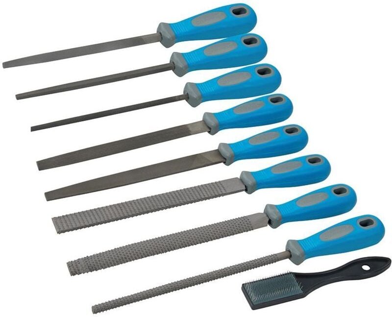 Feilen und Raspeln, 9-tlg. Satz 9-tlg.