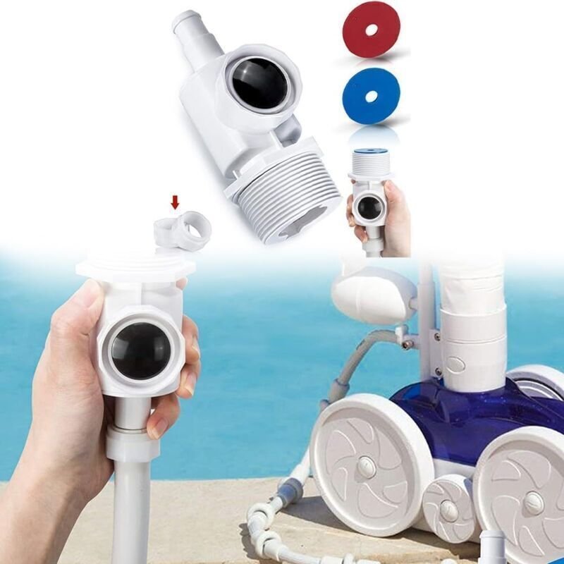 Vtizikl Connecteur UWF mural complet pour 9-100-9001 pour Polaris 180 280 380 480 3900 pour aspirateurs de piscine Zodia...